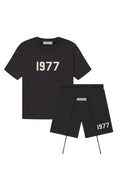 Fear of God Essentials 1977 Iron Summer Set — ensemble t-shirt short Iron anthracite