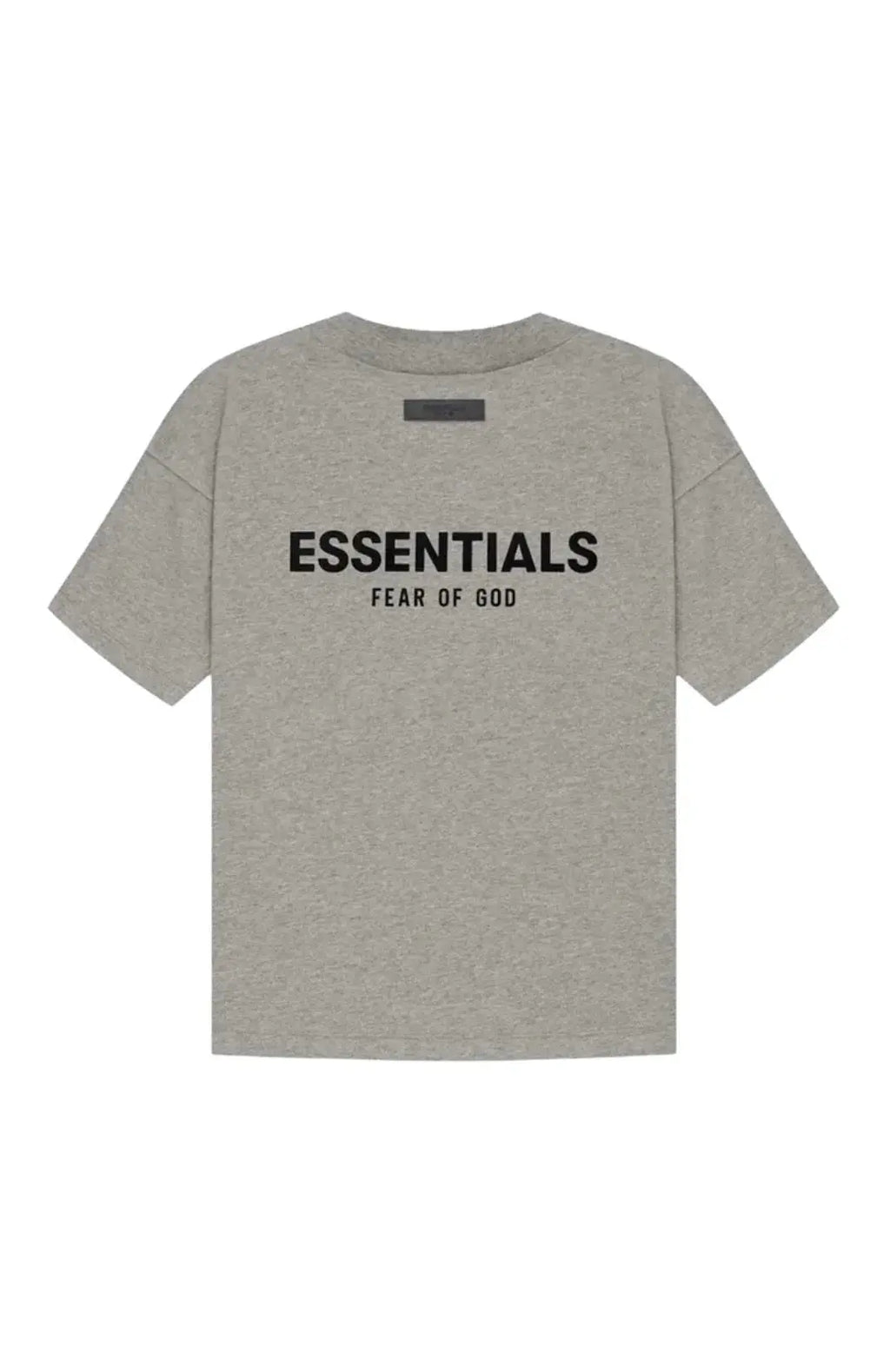Fear of God Essentials Dark Oatmeal Summer Set — t-shirt vue dos