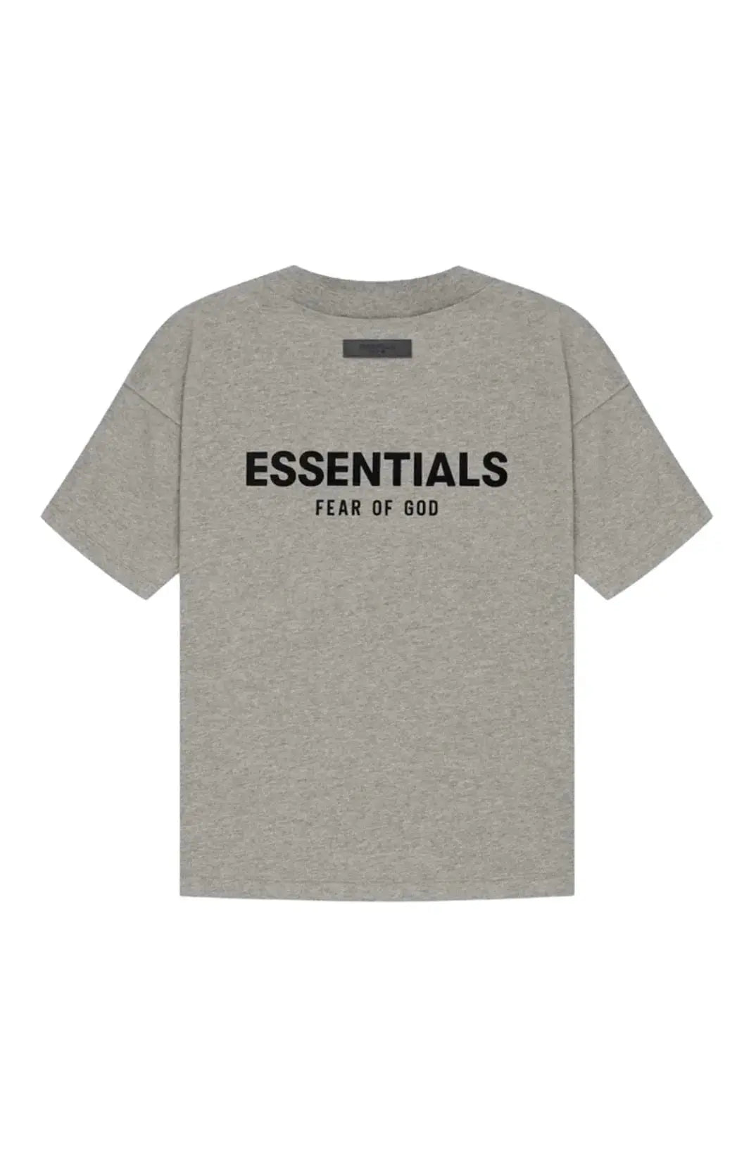 Fear of God Essentials Dark Oatmeal Summer Set — t-shirt vue dos
