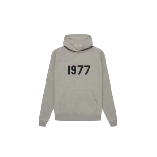 Fear of God Essentials 1977 Dark Oatmeal — hoodie oversize premium