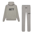 Fear of God Essentials 1977 Dark Oatmeal Full Set — ensemble complet beige foncé