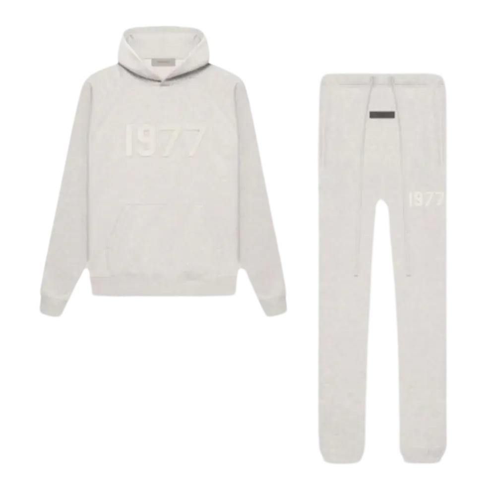 Fear of God Essentials 1977 Light Oatmeal Full Set — ensemble beige clair oversize