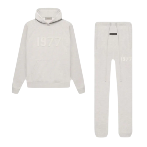 Fear of God Essentials 1977 Light Oatmeal Full Set — ensemble beige clair oversize