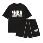 Fear of God Essentials NBA Black White Essentials District