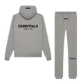 Fear of God Essentials Dark Oatmeal Full Set — ensemble hoodie jogging beige