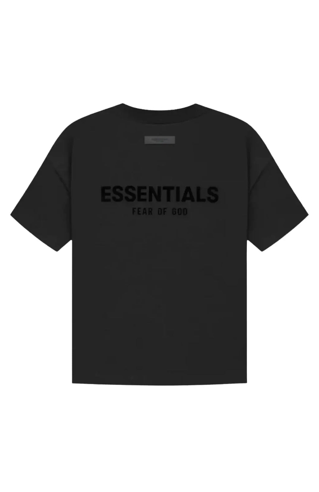 Fear of God Essentials Black Limo Summer Set — t-shirt noir vue dos