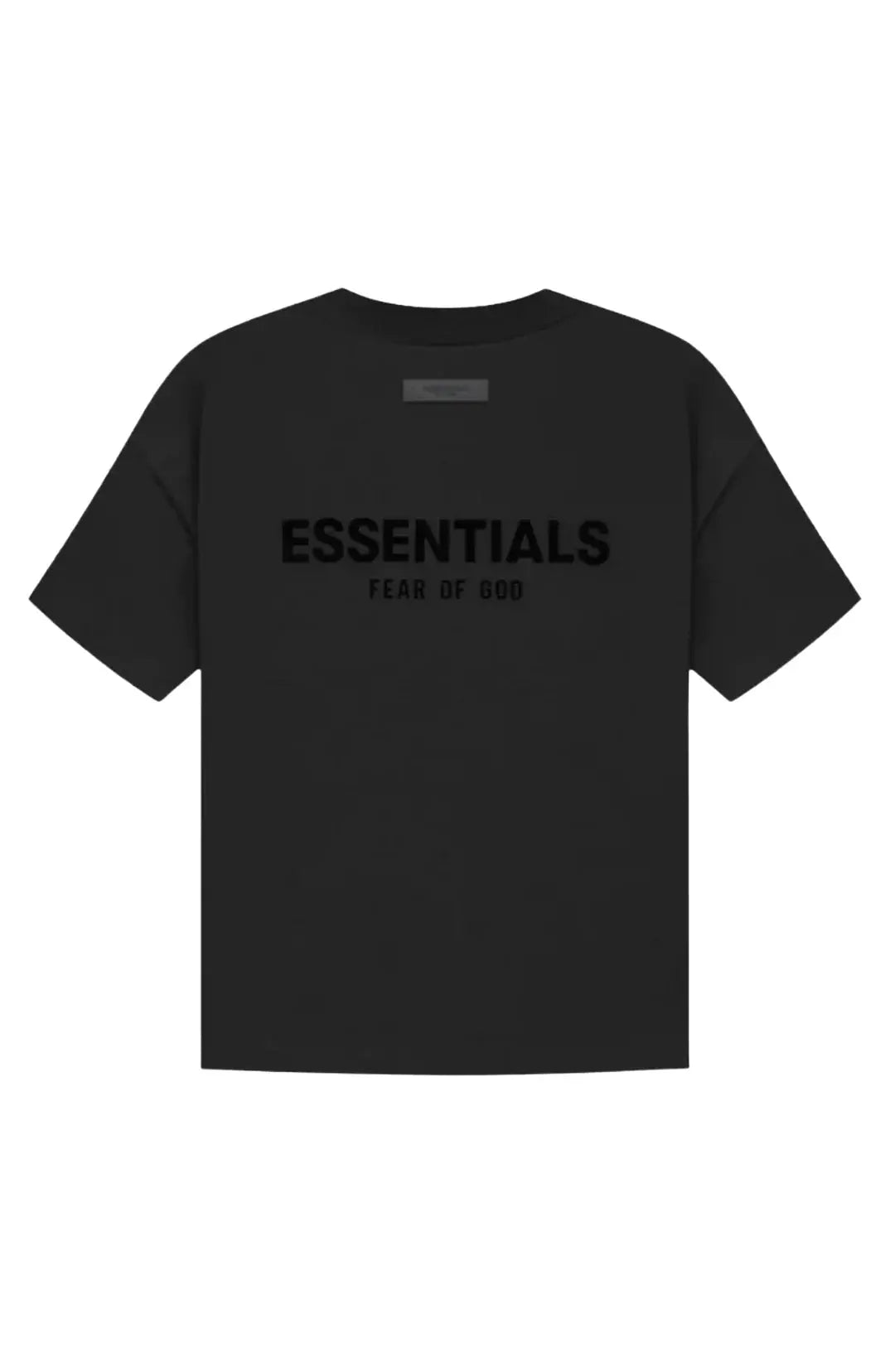 Fear of God Essentials Black Limo Summer Set — t-shirt noir vue dos