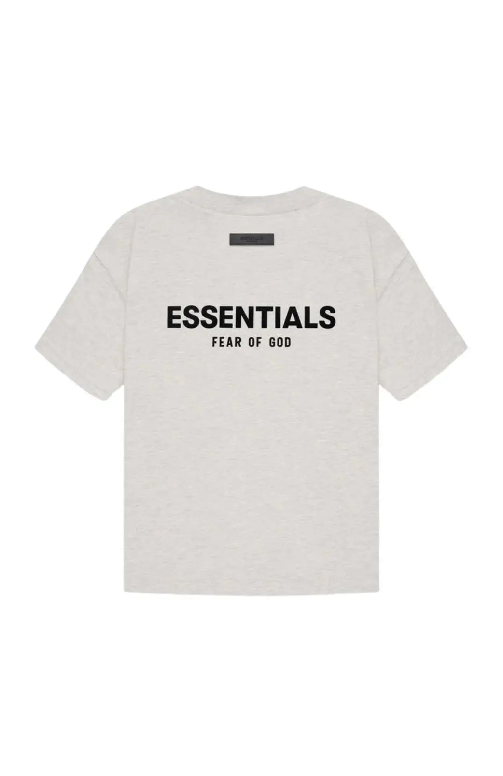 Fear of God Essentials Light Oatmeal Summer Set — t-shirt Light Oatmeal dos