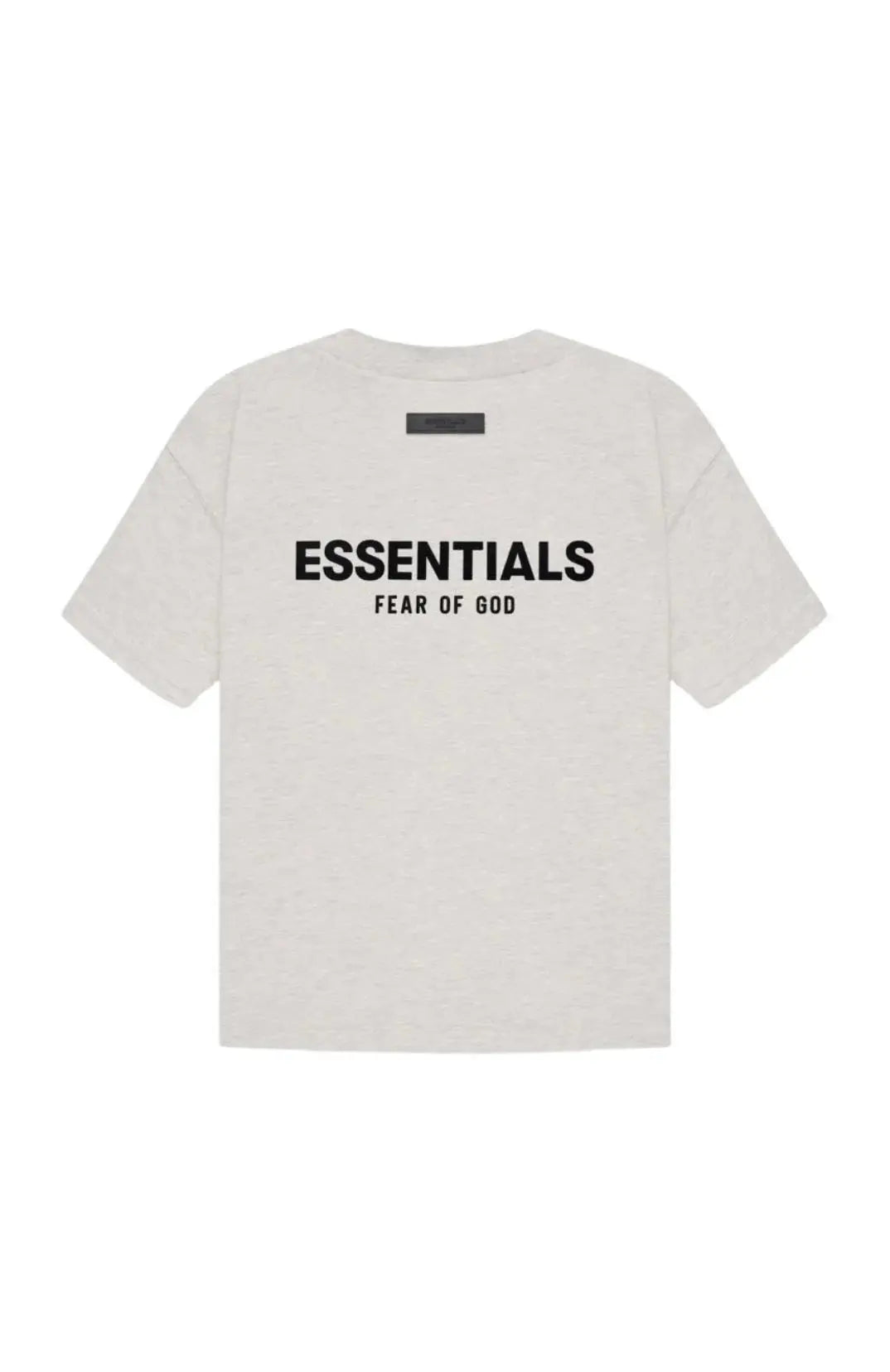 Fear of God Essentials Light Oatmeal Summer Set — t-shirt Light Oatmeal dos