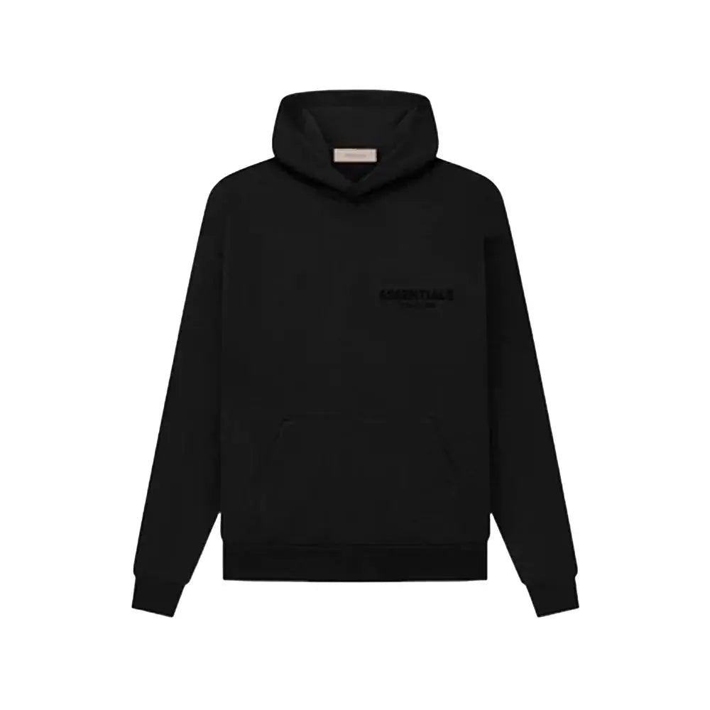 Fear of God Essentials Limo Black — hoodie Stretch Limo vue face